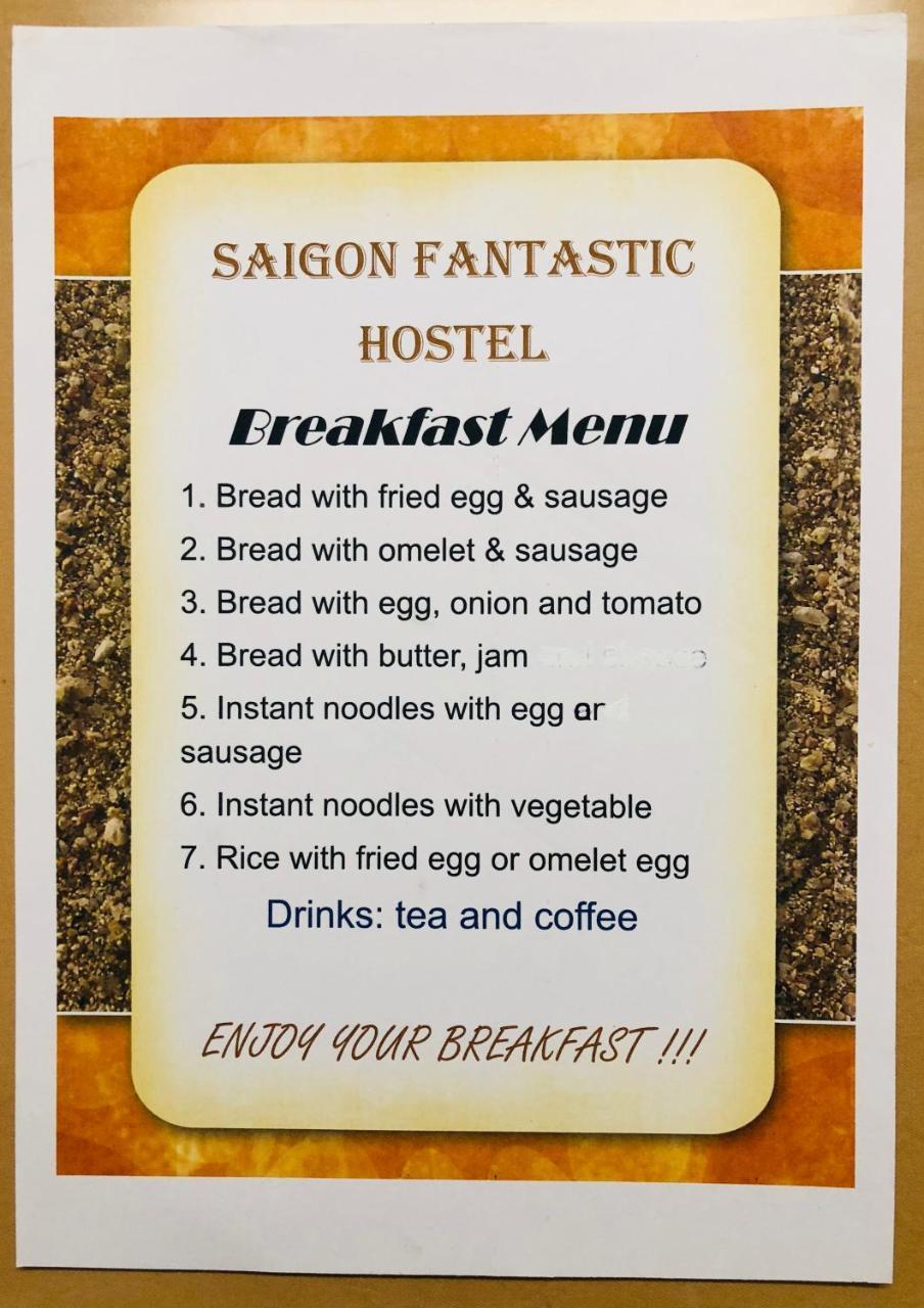 Saigon Fantastic Hostel Ho Chi Minh City Exterior photo